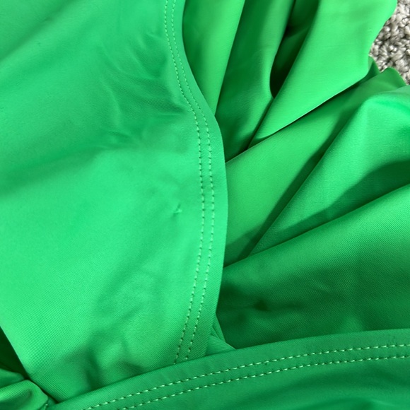 Nicole Miller green swim dress 1X - Picture 5 of 5